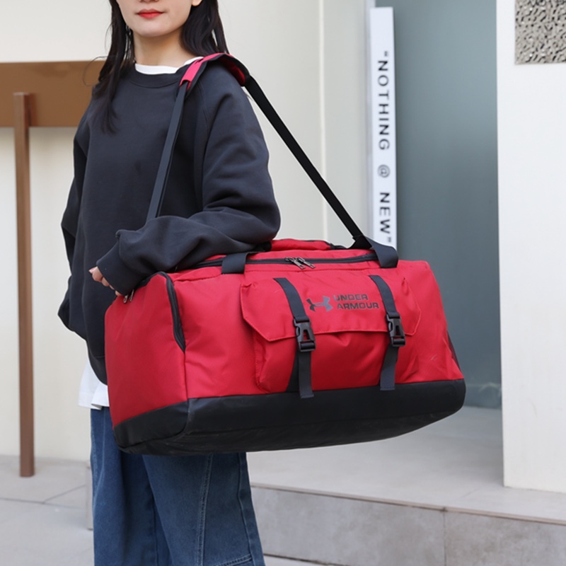 Under Armour large capacity casual handbag Fashionable outdoor sports fitness training luggage bag messenger bag travel bag 