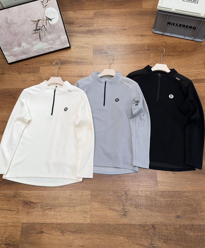 Lululemon-Inspired Autumn Sweater – Solid Color Lightweight Pullover, Unisex Sports & Casual Layering Top