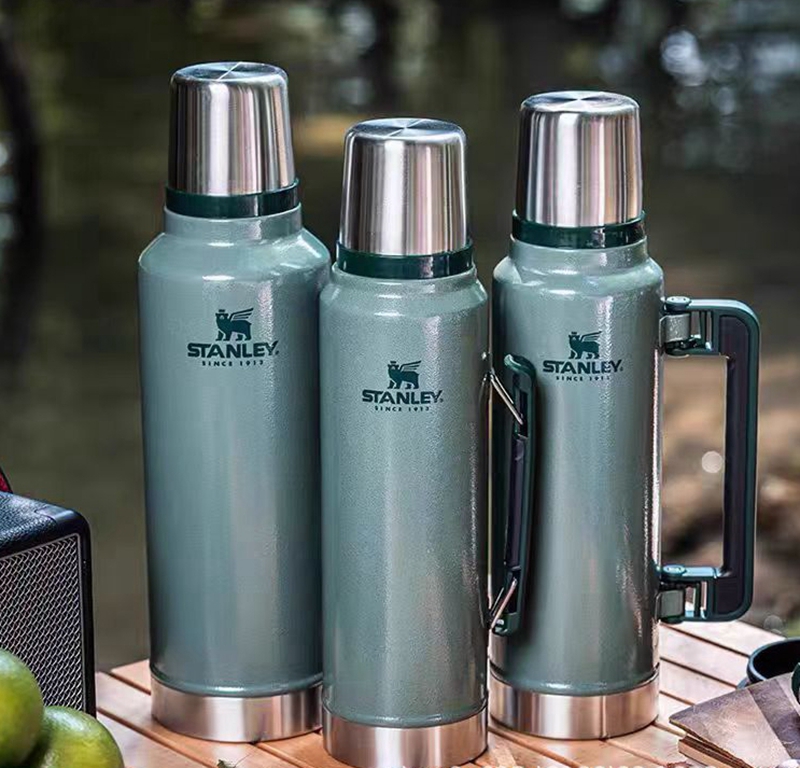 American Stanley thermos kettle household stainless steel water cup large capacity thermos kettle outdoor travel 
