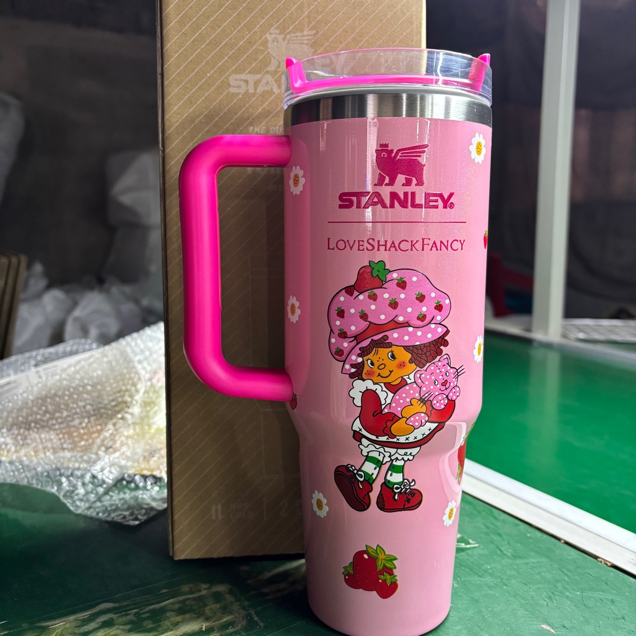 Stanley Coolmi Ice Cup 304 Large Capacity Insulated Cup with Handle Stanley Car Cup