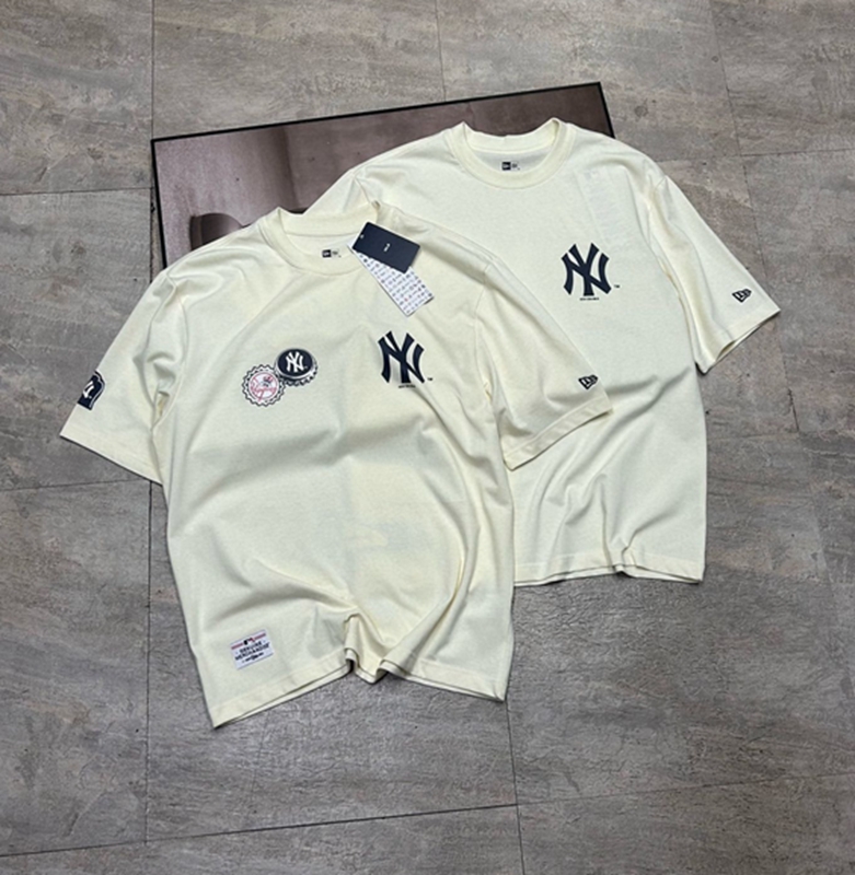 New Era MLB New York Yankees logo print casual T-shirt 