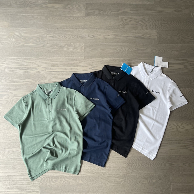 Colombia Men's Cotton Polo with Logo 