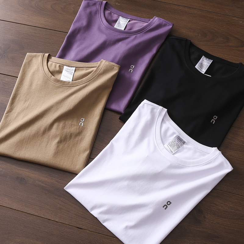 On Men's Round Neck Short-Sleeved T-Shirt