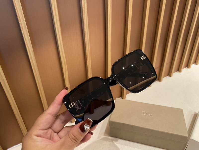 Dior Square Large Frame Sunglasses 