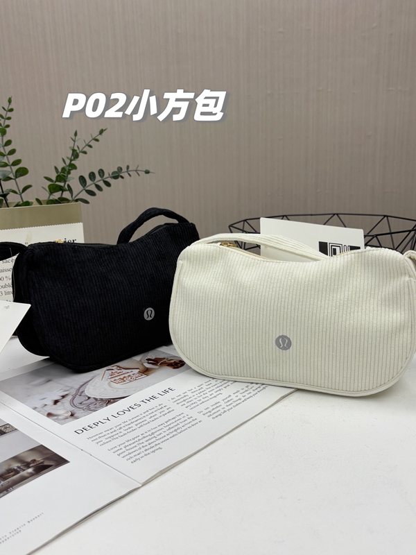 2025 Lulu Retro Corduroy Shoulder Handbag 