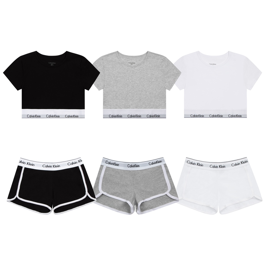 Calvin Klein Hot Girl Sporty Outfit 
